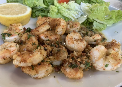 Crevettes Fraîches Sautées